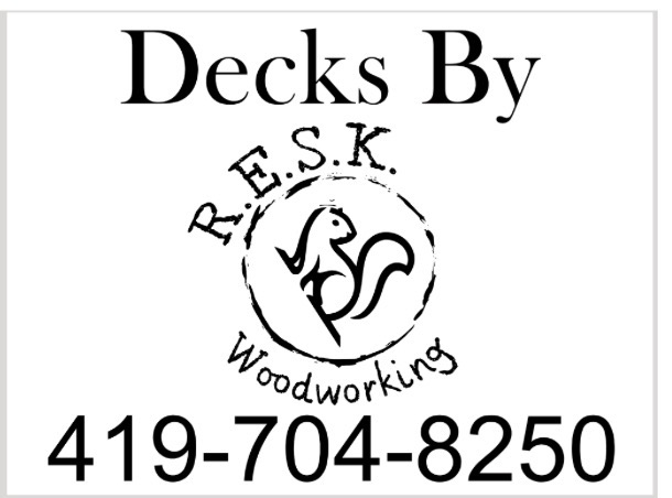 R.E.S.K. Woodworking logo
