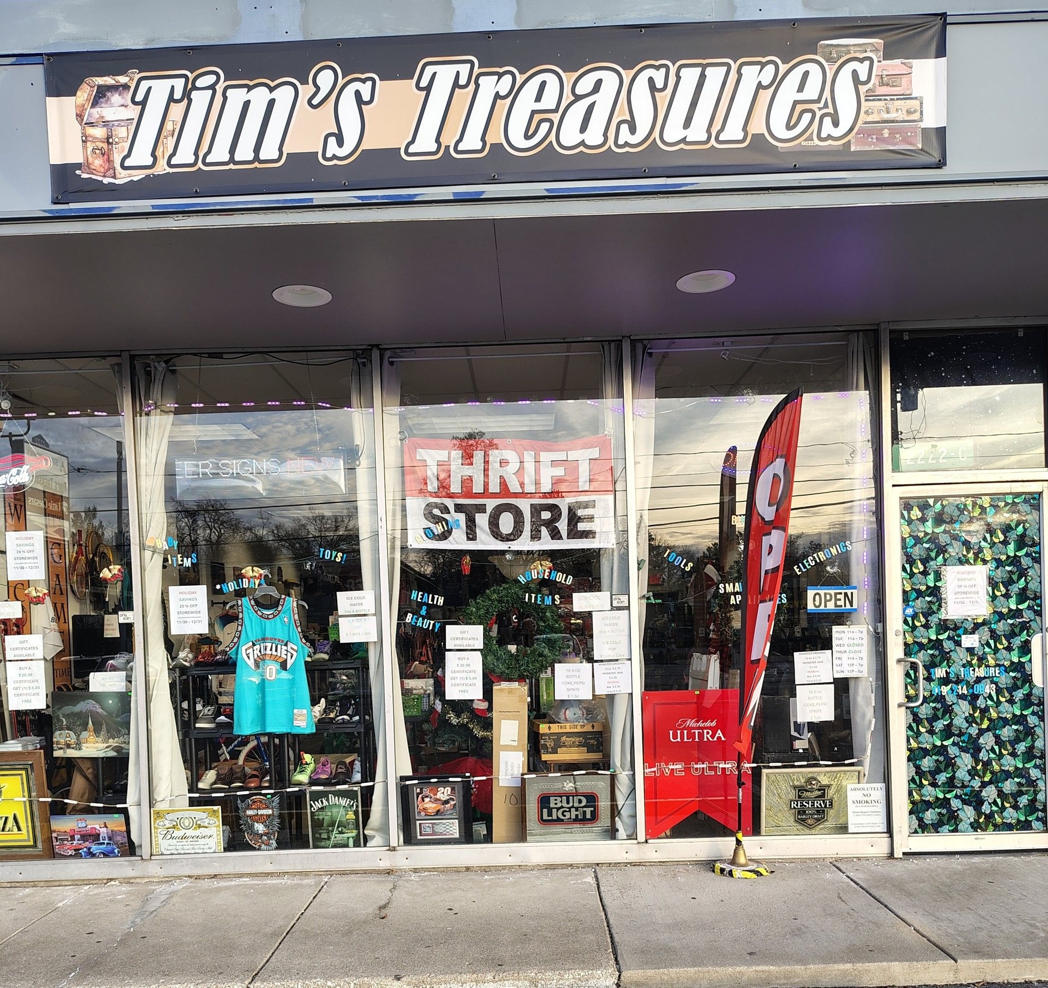 Tim's Treasures logo